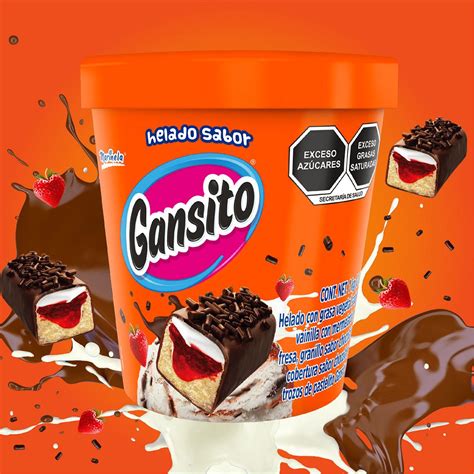 Lanzan Nuevo Helado Sabor Gansito