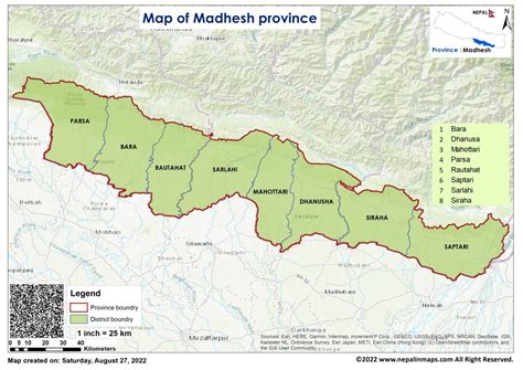 Madhesh Province Nepal In Maps