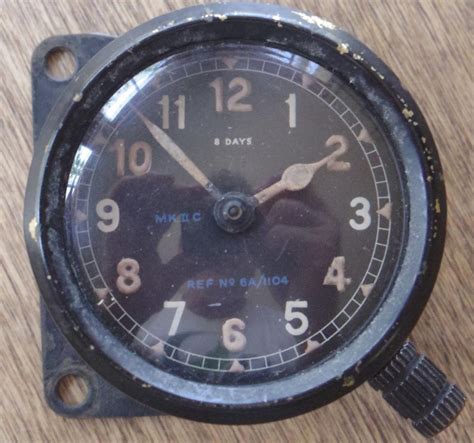 Ww2 Raf Air Ministry Cockpit Clock 1877952746