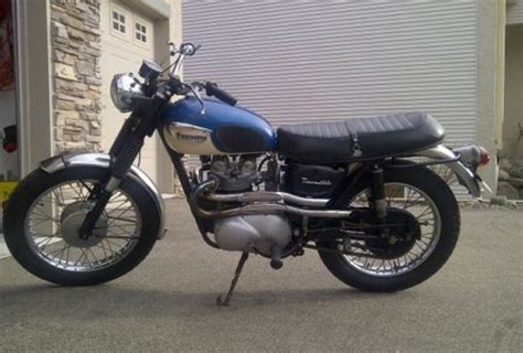 1967 Triumph T100c Tiger 100 500cc Triumph Bikes Triumph 49 Off