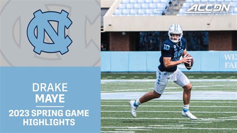 North Carolina S Drake Maye Picks Up Where He Left Off YouTube