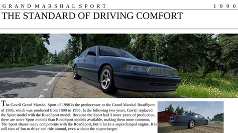 BeamNG Drive Freeroam East Coast USA 1990 Gavril Grand Marshal V8