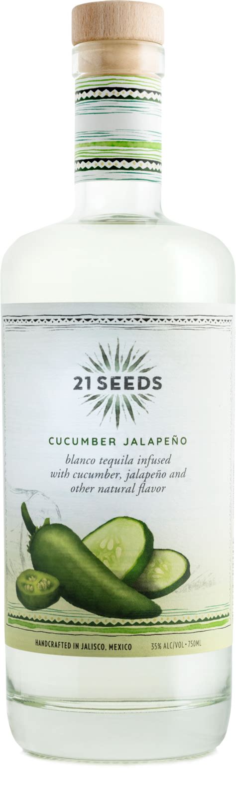 21 Seeds Cucumber Jalapeno Tequila - Best Tasting Spirits | Best ...