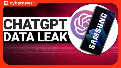 Chatgpt Samsung Data Leak Cybernews Youtube