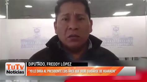 El diputado Freddy López afirmó Tu Tv