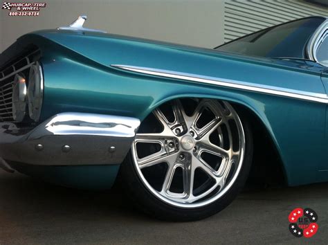 Chevrolet Impala Us Mags M One U424 Wheels Brushed W Polished Windows