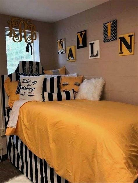 36 The Best Dorm Room Ideas Yellow 00013 ~ Gorgeous House In 2020