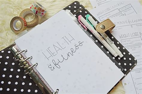Free Fitness Planner Printables Planning Inspired