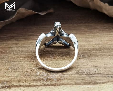 Naked Girl Ring Bat Wings Ring Nudity Ring Gothic Punk Etsy