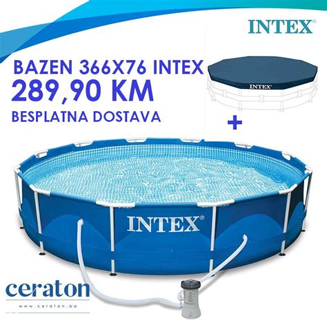 Bazen X Metalna Konstrukcija Intex Bazeni Olx Ba