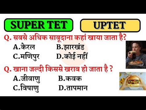 KVS PRT GK 2023 Super TET 2023 UPTET 2023 Important Questions SSC