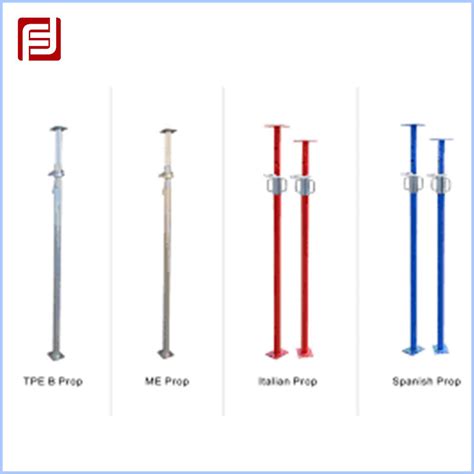 Adjustable Props Hot Dipped Galvanized Formwork Steel Props Scaffolding Shoring Shoring Prop