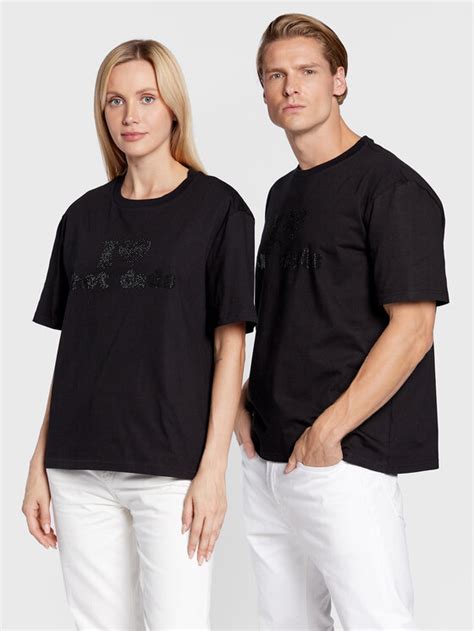 2005 Тишърт Unisex Hot Dads Черен Regular Fit Modivo bg