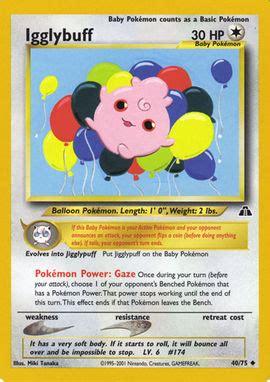 Igglybuff Neo Discovery Bulbapedia The Community Driven Pok Mon