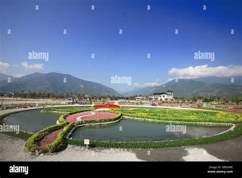 Golden Harvest Water Park Pavilion Stock Photo Alamy