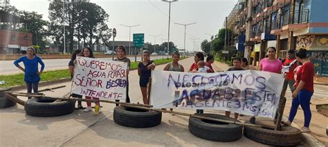 Los Vecinos Del Barrio Estepa Volvieron A Protestar Por La Falta De Agua