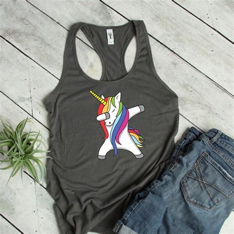 Unicorn Tank Top Etsy