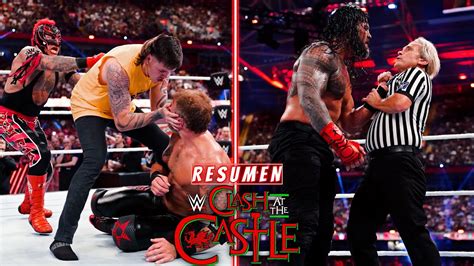 Wwe Clash At The Castle 2022 Resumen Completo AnÁlisis Solo Sikoa