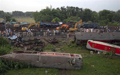 Rescue Work Ends For Deadly Train Disaster In India That Killed Over