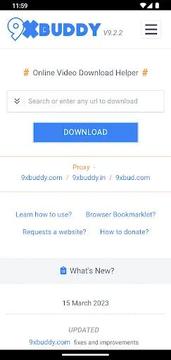 9xbuddy downloader - 9Apps