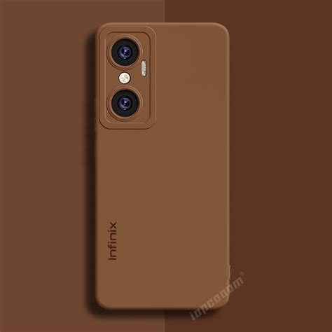 Capa Oficial Original De Silicone Líquido Infinix HOT 20 4G 20S 20i 5G