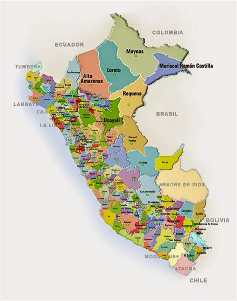 Peru Mapas Geográficos do Peru Enciclopédia Global