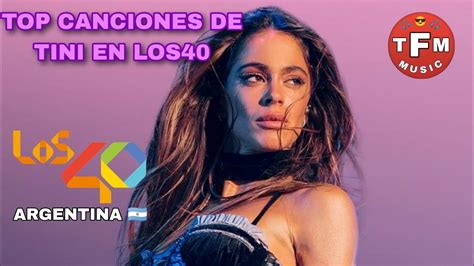 Top Canciones De Tini En Los Argentina Youtube