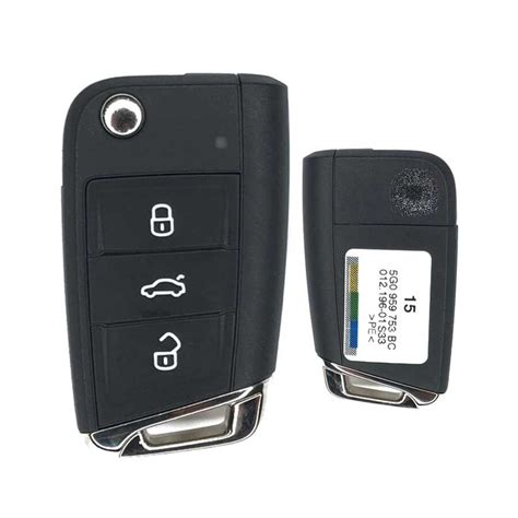 OEM Volkswagen MQB Keyless Go Key 434MHz 5G0959752BC Remote Keys Volkswagen