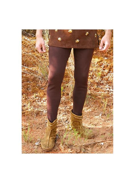 Medieval Tights Man Brown