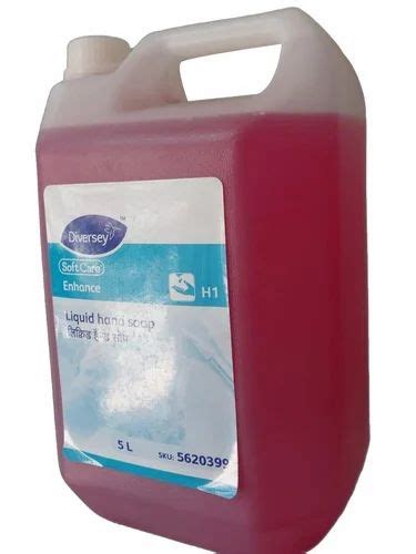 Diversey Soft Care Enhance H1 Liquid Hand Soap Can Packaging Size 5