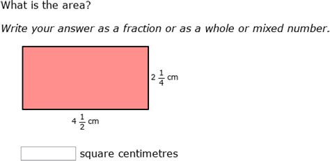 IXL Area Of Rectangles And Parallelograms Class VII Maths Practice