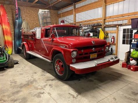 1957 Ford Firetruck For Sale In Ames IA Classiccarsbay