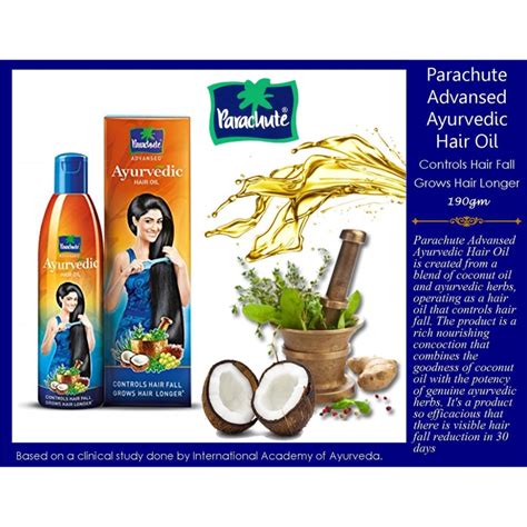 Parachute Advanced Ayurvedic Hair Oil 190ml Selangor Malaysia Kuala
