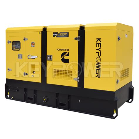 China Ac 380v Soundproof Diesel Generators 100kva Powered By Cummins G