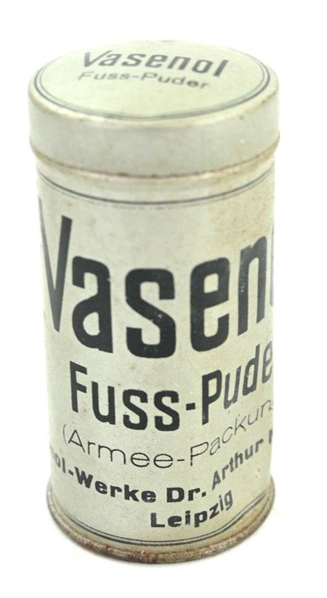 Worldwarcollectibles German Third Reich Era Vasenol Foot Powder