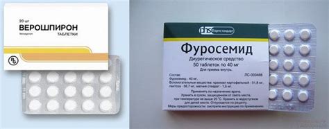 Верошпирон или Фуросемид, что лучше?