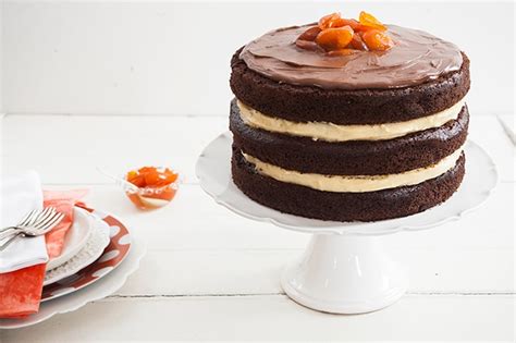 Naked Cake De Chocolate Compota De Laranjinha Kinkan Panelinha