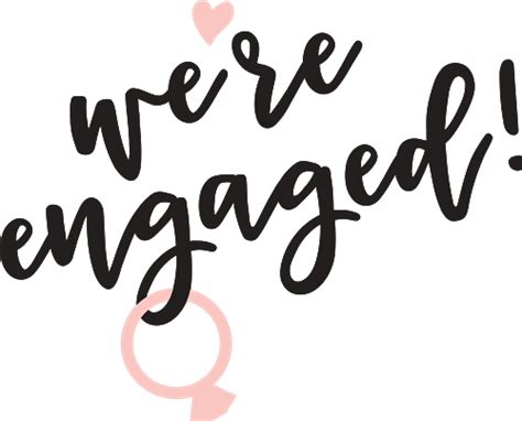 Were Engaged Png 1014 Download