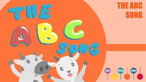 The ABC Song Sheet Music With Chords And Lyrics | Itsy Bitsy Kids Music