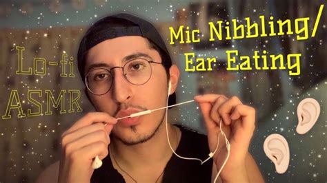 Lo Fi Asmr Mic Nibbling Ear Eating With Intense Mouth Sounds Youtube