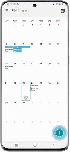 Come Usare Lapp Calendario Degli Smartphone Samsung Samsung Supporto It