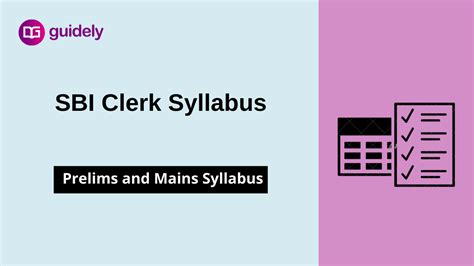 SBI Clerk Syllabus 2023 PDF Download: Prelims & Mains