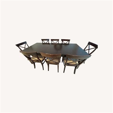 Pottery Barn Dining Table X10 Chairs Aptdeco