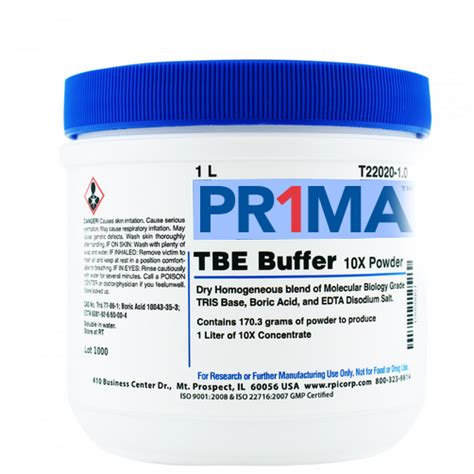 Pr1ma Tbe Buffer 10x Powder