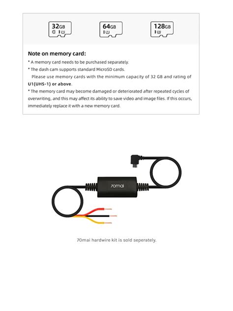 Xiaomi 70mai A800s-1 Dashcam With Rear Camera Rc06 Full Hd 1080p Dual ...