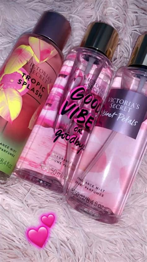 Victorias Secret Pink Beach Flower Body Mist And Fragrance Lotion Set