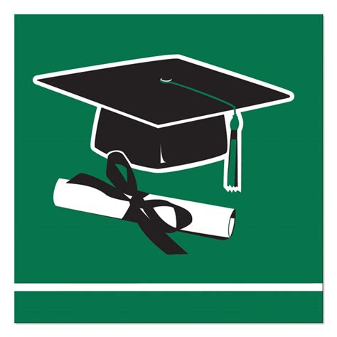 Green Graduation Cap - ClipArt Best