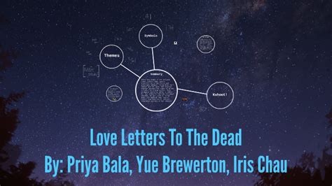 Love Letters To The Dead by on Prezi