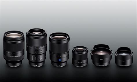 Объективы с байонетом E для камер Sony α / Потребитель