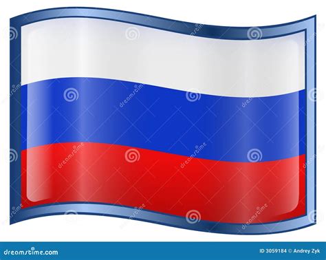 Russia Flag Icon stock vector. Illustration of election - 3059184